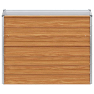 Letto rialzato da giardino Marrone Chiaro 100 x 40 x 77 cm 42017326