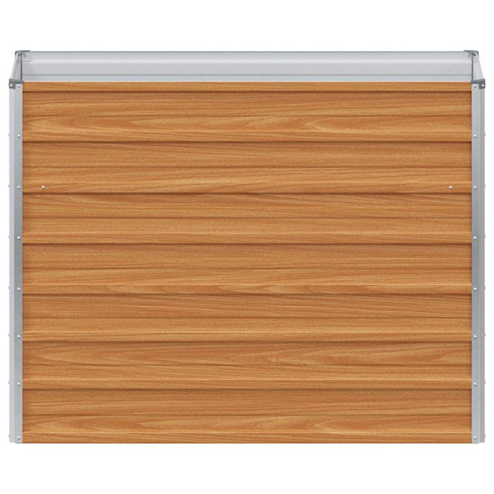 Letto rialzato da giardino Marrone Chiaro 100 x 40 x 77 cm 42017326