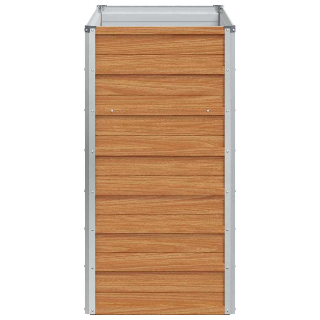 Letto rialzato da giardino Marrone Chiaro 100 x 40 x 77 cm 42017326