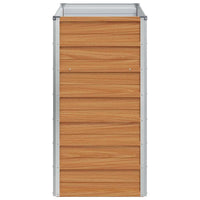 Letto rialzato da giardino Marrone Chiaro 100 x 40 x 77 cm 42017326