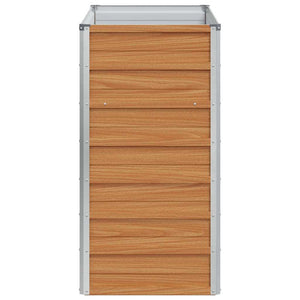 Letto rialzato da giardino Marrone Chiaro 100 x 40 x 77 cm 42017326