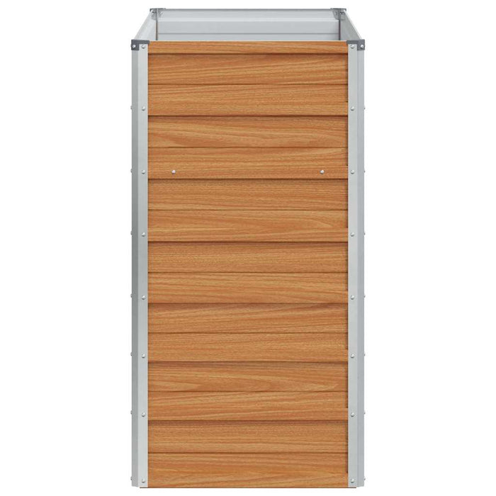 Letto rialzato da giardino Marrone Chiaro 100 x 40 x 77 cm 42017326