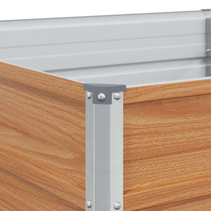 Letto rialzato da giardino Marrone Chiaro 240 x 80 x 45 cm 42017335