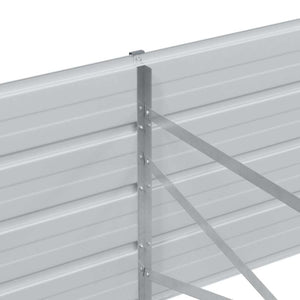 Letto rialzato da giardino Marrone Chiaro 240 x 80 x 45 cm 42017335