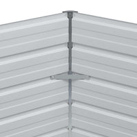 Letto rialzato da giardino Marrone Chiaro 129 x 129 x 77 cm 42017322