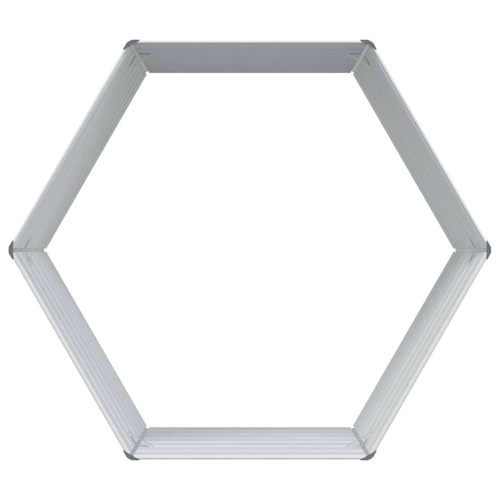 Letto rialzato da giardino Marrone Chiaro 129 x 129 x 77 cm 42017322