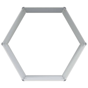 Letto rialzato da giardino Marrone Chiaro 129 x 129 x 77 cm 42017322