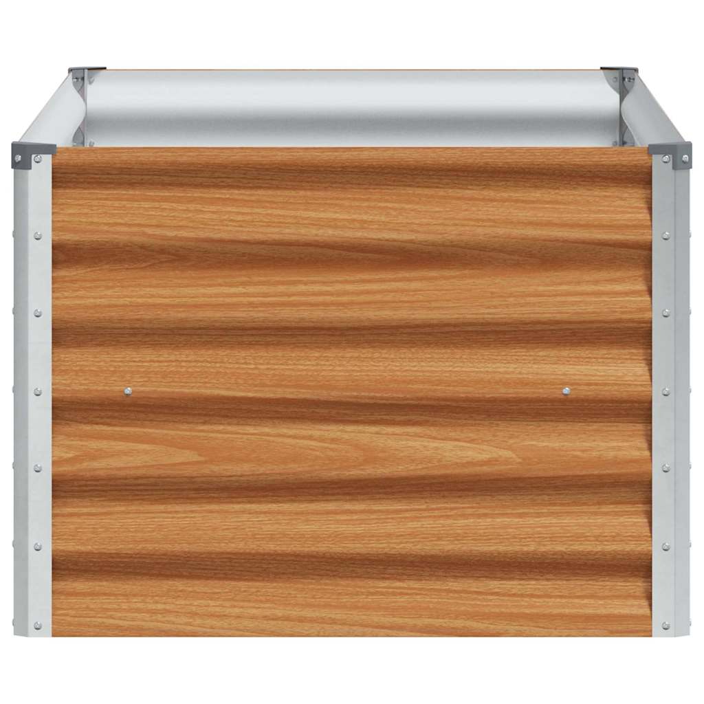 Letto rialzato da giardino 98 x 50 x 36 cm Acciaio zincato 42017343