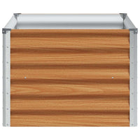 Letto rialzato da giardino 98 x 50 x 36 cm Acciaio zincato 42017343