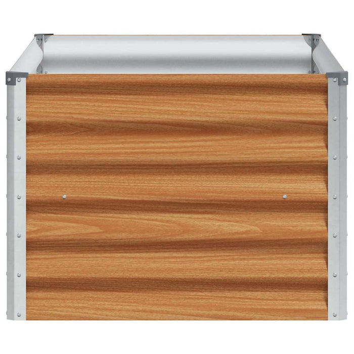 Letto rialzato da giardino 98 x 50 x 36 cm Acciaio zincato 42017343