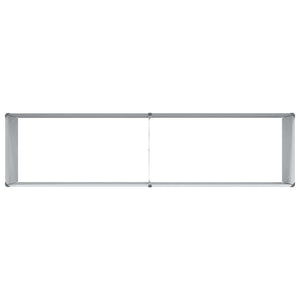 Letto rialzato da giardino 195 x 50 x 68 cm Acciaio zincato 42017353