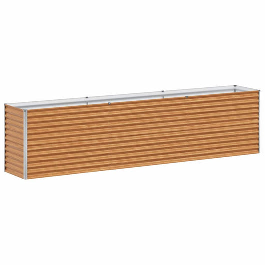 Letto rialzato da giardino 290 x 50 x 68 cm Acciaio zincato 42017354