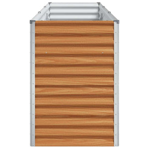 Letto rialzato da giardino 290 x 50 x 68 cm Acciaio zincato 42017354