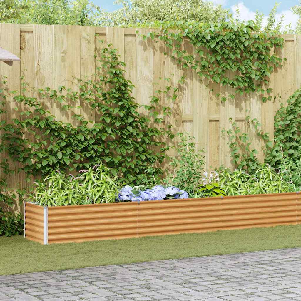 Letto rialzato da giardino 582 x 50 x 36 cm Acciaio zincato 42017348