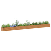 Letto rialzato da giardino 582 x 50 x 36 cm Acciaio zincato 42017348