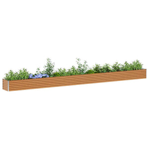 Letto rialzato da giardino 582 x 50 x 36 cm Acciaio zincato 42017348