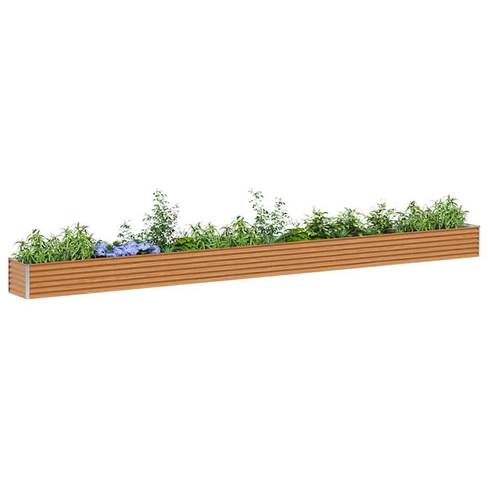 Letto rialzato da giardino 582 x 50 x 36 cm Acciaio zincato 42017348