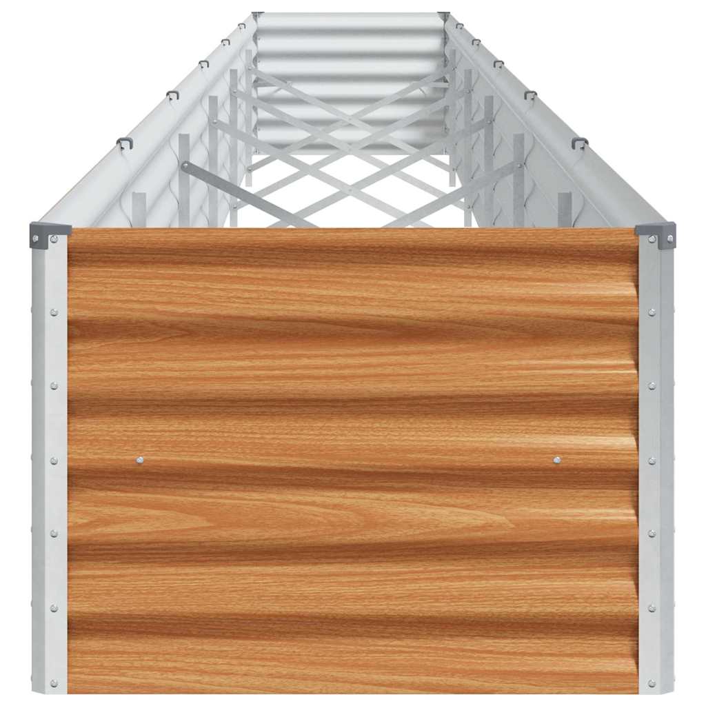 Letto rialzato da giardino 582 x 50 x 36 cm Acciaio zincato 42017348