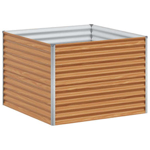 Letto rialzato da giardino 98 x 100 x 68 cm Acciaio zincato 42017366