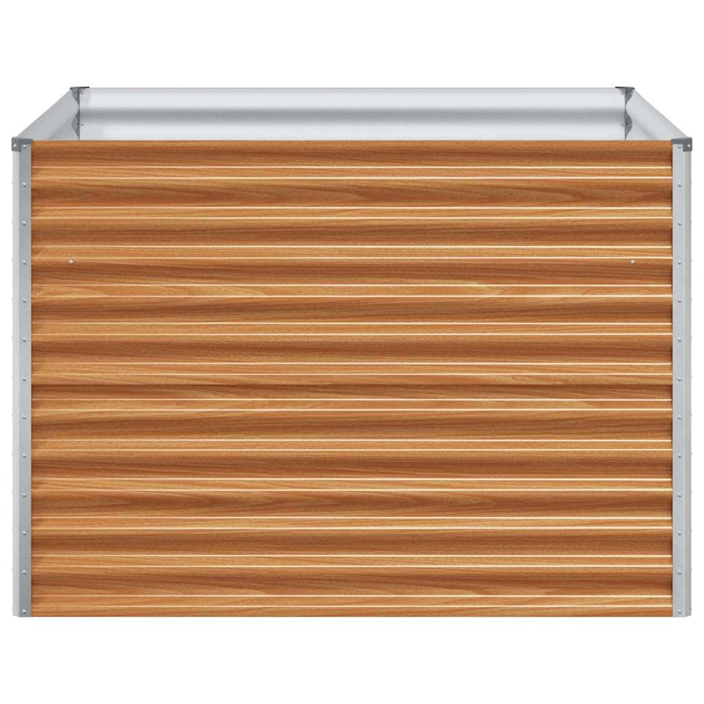 Letto rialzato da giardino 98 x 100 x 68 cm Acciaio zincato 42017366