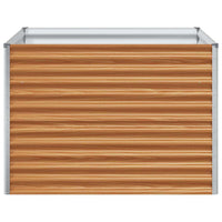 Letto rialzato da giardino 98 x 100 x 68 cm Acciaio zincato 42017366