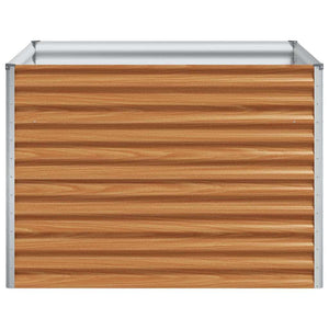 Letto rialzato da giardino 98 x 100 x 68 cm Acciaio zincato 42017366