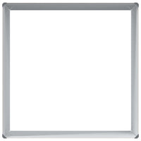 Letto rialzato da giardino 98 x 100 x 68 cm Acciaio zincato 42017366