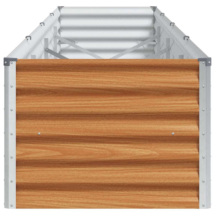 Letto rialzato da giardino 390 x 50 x 36 cm Acciaio zincato 42017346