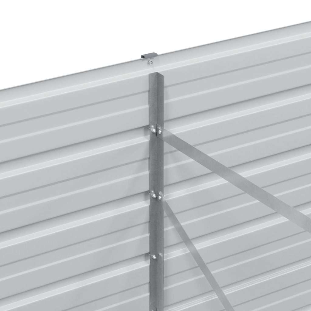 Letto rialzato da giardino Marrone Chiaro 240 x 80 x 77 cm 42017336