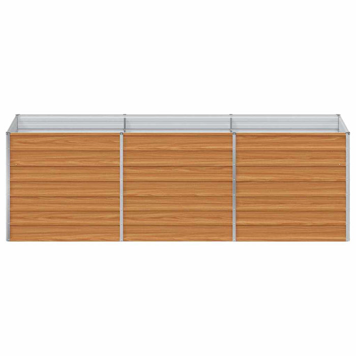 Letto rialzato da giardino Marrone Chiaro 240 x 80 x 77 cm 42017336