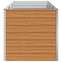 Letto rialzato da giardino Marrone Chiaro 240 x 80 x 77 cm 42017336