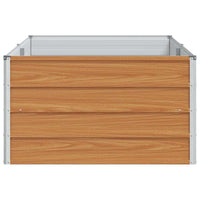 Letto rialzato da giardino Marrone Chiaro 160 x 80 x 45 cm 42017333