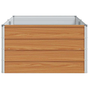 Letto rialzato da giardino Marrone Chiaro 160 x 80 x 45 cm 42017333