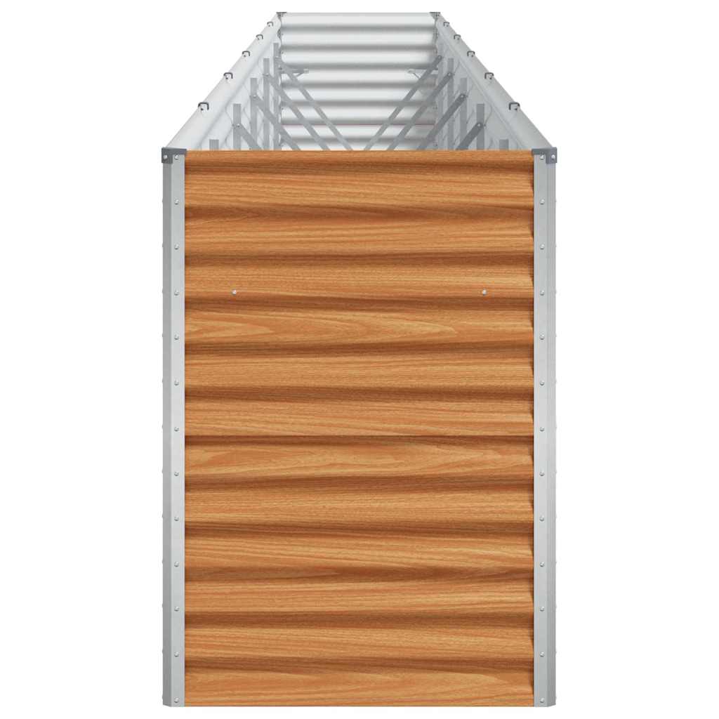 Letto rialzato da giardino 582 x 50 x 68 cm Acciaio zincato 42017357