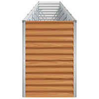 Letto rialzato da giardino 582 x 50 x 68 cm Acciaio zincato 42017357