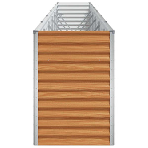 Letto rialzato da giardino 582 x 50 x 68 cm Acciaio zincato 42017357