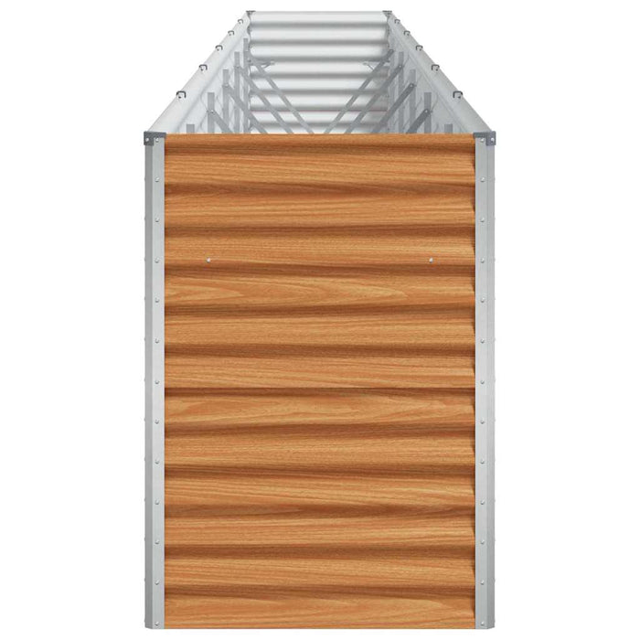 Letto rialzato da giardino 582 x 50 x 68 cm Acciaio zincato 42017357