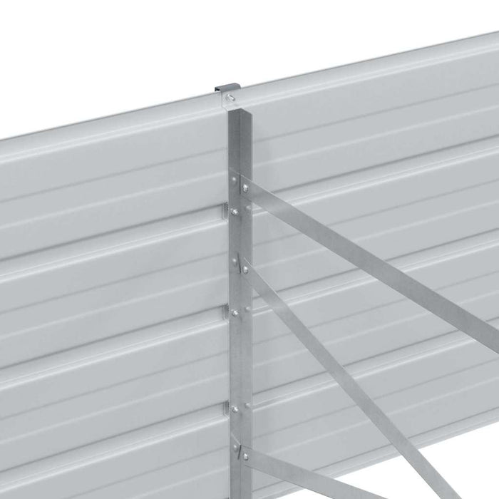 Letto rialzato da giardino Marrone Chiaro 400 x 80 x 45 cm 42017339