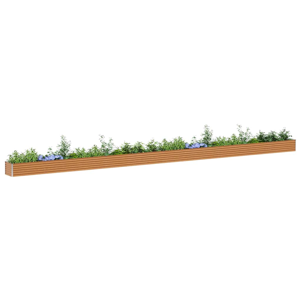 Letto rialzato da giardino 970 x 50 x 36 cm Acciaio zincato 42017350