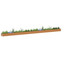 Letto rialzato da giardino 970 x 50 x 36 cm Acciaio zincato 42017350