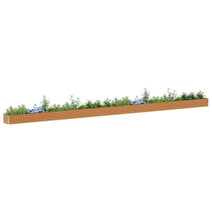 Letto rialzato da giardino 970 x 50 x 36 cm Acciaio zincato 42017350