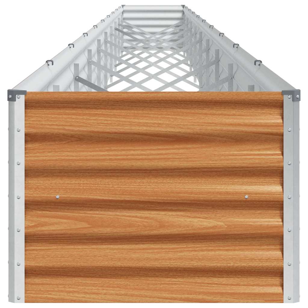 Letto rialzato da giardino 970 x 50 x 36 cm Acciaio zincato 42017350