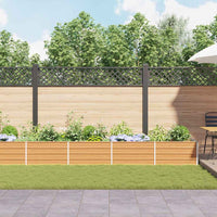 Letto rialzato da giardino Marrone Chiaro 480 x 80 x 45 cm 42017341