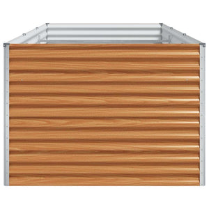 Letto rialzato da giardino 290 x 100 x 68 cm Acciaio zincato 42017368