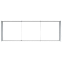 Letto rialzato da giardino 290 x 100 x 68 cm Acciaio zincato 42017368