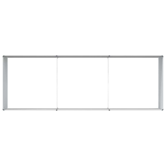 Letto rialzato da giardino 290 x 100 x 68 cm Acciaio zincato 42017368