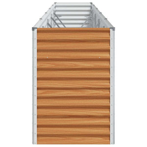 Letto rialzato da giardino 485 x 50 x 68 cm Acciaio zincato 42017356