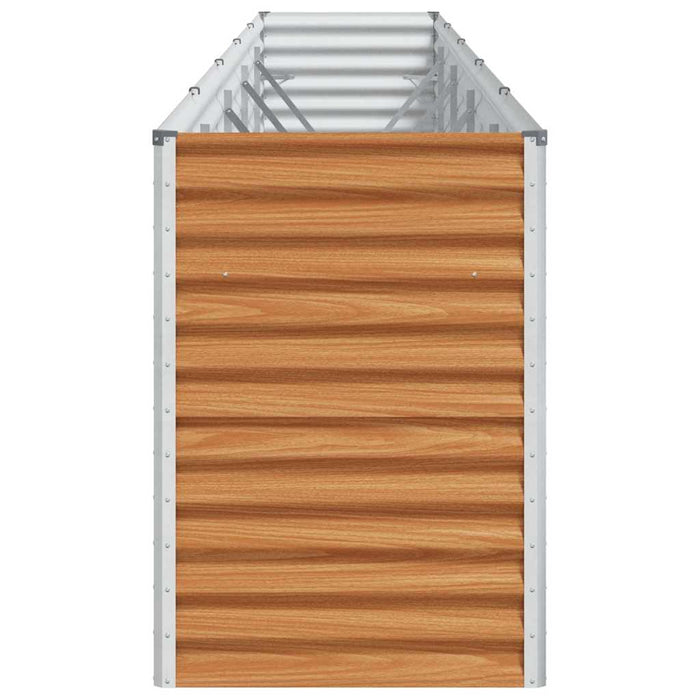 Letto rialzato da giardino 485 x 50 x 68 cm Acciaio zincato 42017356