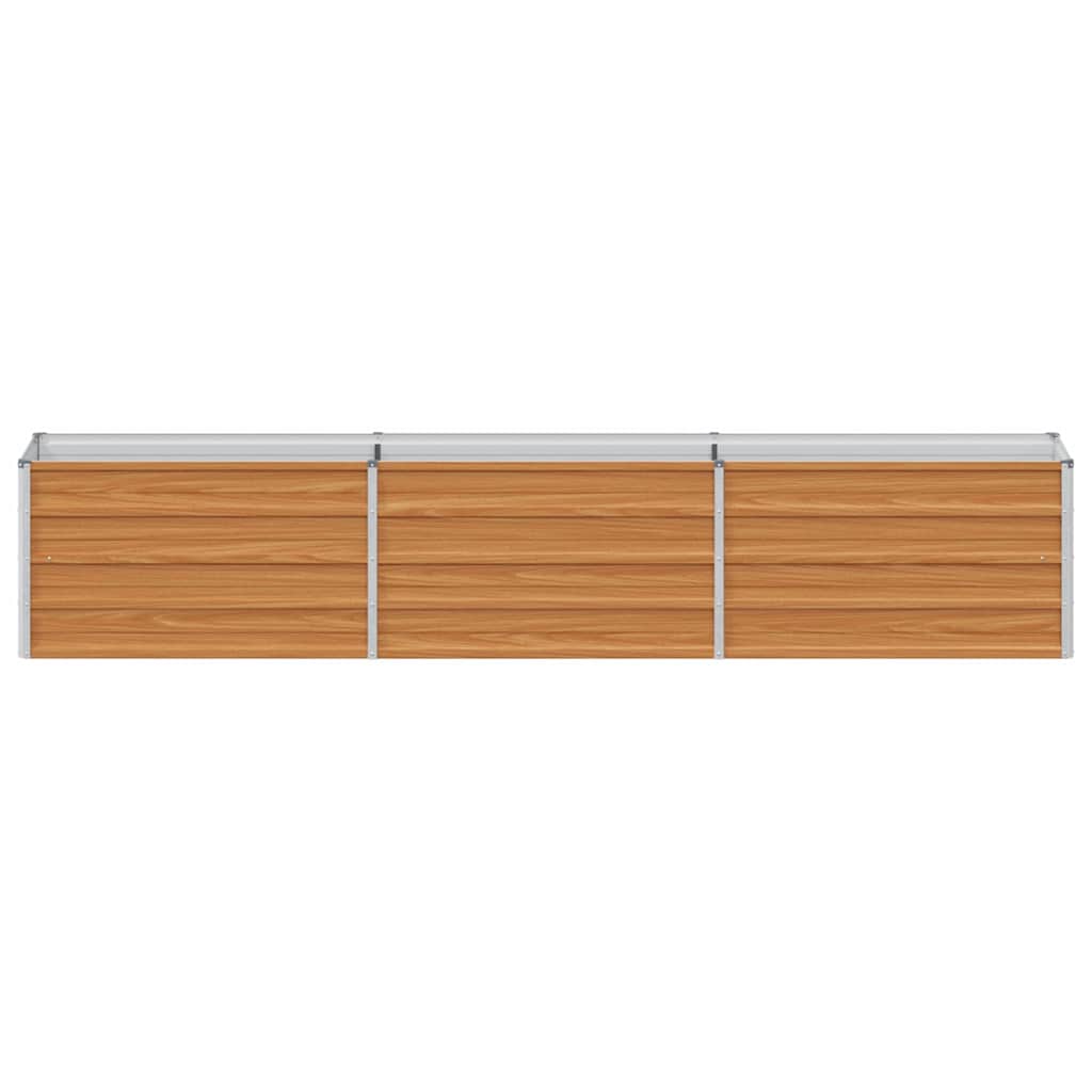 Letto rialzato da giardino Marrone Chiaro 240 x 40 x 45 cm 42017329