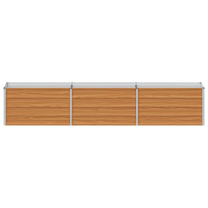 Letto rialzato da giardino Marrone Chiaro 240 x 40 x 45 cm 42017329